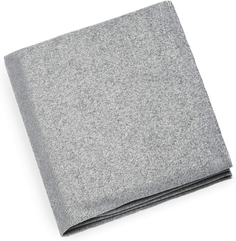 Chicco LullaGo Bassinet Sheet - Soft Stripe Grey - Image 1